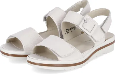 Produktbild von Waldläufer Sandalen HAKURA Damen Glattleder Weiß Größe: 51/2