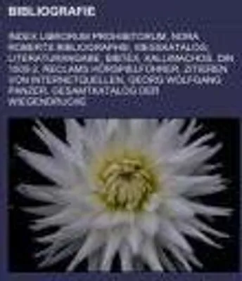 Produktbild von Bibliografie