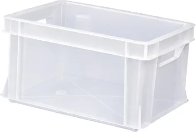 Obrázek produktu pro ARTECSIS® 1 x plastová krabice o objemu 11 litrů (skládací), průhledná - přepravní a skladovací box (35x24x18 cm) - úložná a skladovací krabice vyrobená z odolného plastu