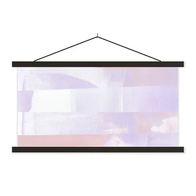 Produktbild von MuchoWow® Textilposter Pastell - Farbe - Gestaltung 90x45 cm mit schwarzem Rahmen - Klemmleisten