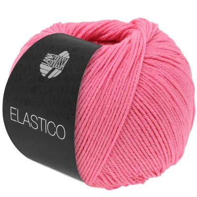 Produktbild von Lana Grossa ELASTICO 50 g Baumwoll-Klassiker mit leichtem Stretch-Anteil 160 m Farbe 178 - Bonbonrosa