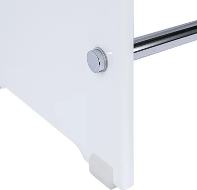 Produktbild von Badhocker Duschhocker aus Acryl weiß 46 cm hoch rutschfest stabil ergonomisch komfortabel, 9681011000099