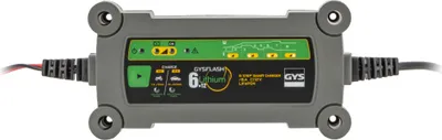 Produktbild von GYS GYSFLASH 6.12Lithium Autobatterie Ladegerät Batterieladegerät 12V für KFZ Motorrad 029729