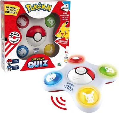 Image de Pokémon Dresseur Trivia Jeu de Société, Teste tes Connaissances, Jusqu'à 4 Joueurs, Dès 7 Ans
