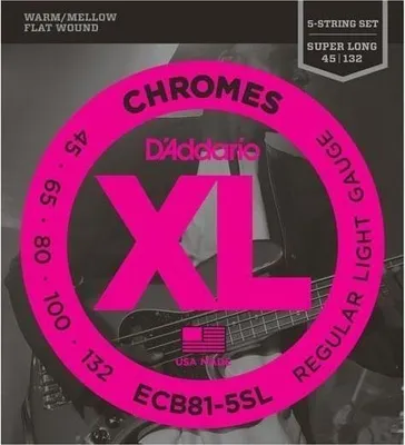 Obrázok produktu pre D'Addario ECB81-5SL Struny pre basgitaru
