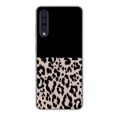 Produktbild von MuchoWow® Handyhülle Schutzhülle Hülle für Samsung Galaxy A50 Panther Druck - Tiere - Schwarz Silikon Softcase Handy Hülle - Mobiltelefonhülle