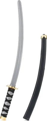 Obrázek produktu pro Ninja meč černo-zlatý 74cm