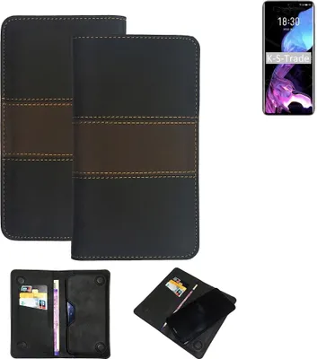 Produktbild von K-S-Trade Hülle Handyhülle kompatibel mit Meizu 18 Schutzhülle Walletcase Bookstyle Tasche Schutz Case Handytasche Wallet Cover Kunstleder Snapcase
