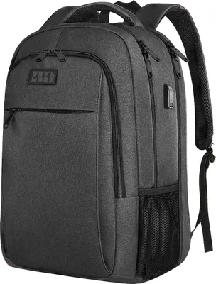 Produktbild von TRVLMORE 28L Rucksack - Rucksack mit 15,6 Zoll Laptopfach - Schulrucksack - Spritzwassergeschützt - Herren und Damen - Jungen und Mädchen - Anthrazit