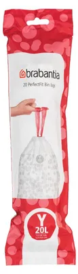 Image de Lot de 20 sacs poubelle code Y 20 litres