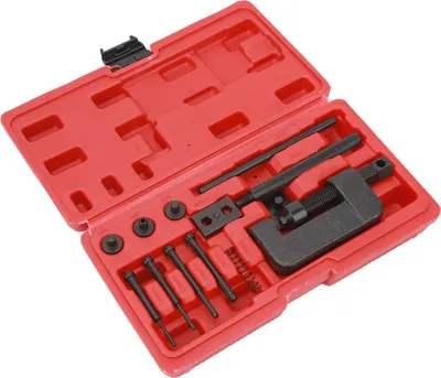 Image de Kit d'outils de coupe de chaîne pour l'entretien des motocyclettes
