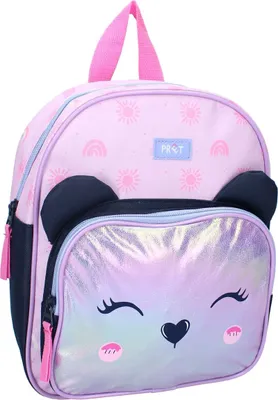 Produktbild von Prêt Rucksack Giggle – Süßer Kinder-Rucksack mit Katzengesicht