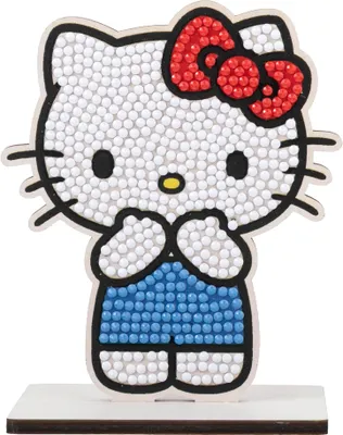 Produktbild von Diamond Painting "Crystal Art Buddy", 11 x 8 cm Hello Kitty