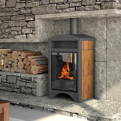 Obrázok produktu pre Krbové kachle HS FLAMINGO AQUAFLAM VARIO BARMA 11/5 kW - Orech