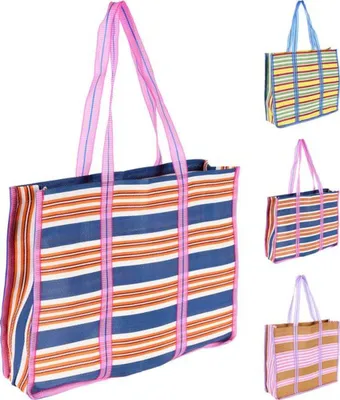 Obrázek produktu pro taška 25l, 47x14x39cm, pláž., 3 barvy, umyv.textil_EXTPLASTIMEX