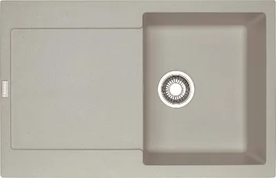 Produktbild von Franke Maris MRG 611, Aufsatzwanne, Rechteckig, Granit, Beige, 1 Becken, Rechteckig