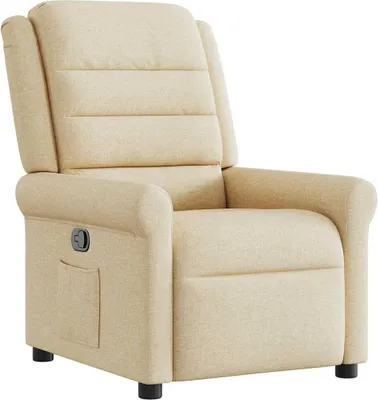 Zdjęcie produktu dla VidaXL 4015644, Tkanina, Kremowy, Pianka, 110 kg, 730 mm, 915 mm