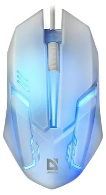 Produktbild von DEFENDER MOUSE CYBER MB-560L WEIß 7 FARBEN HINTERGRUNDBELEUCHTUNG