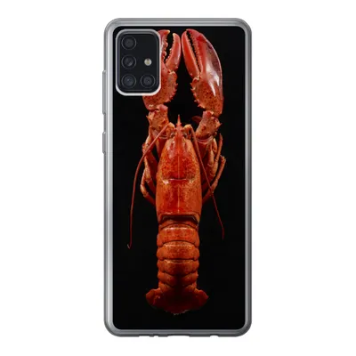 Produktbild von MuchoWow® Handyhülle Schutzhülle Hülle für Samsung Galaxy A52 5G Krebs - Rot - Porträt Silikon Softcase Handy Hülle - Umschlag