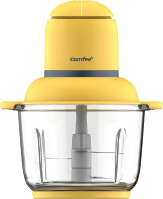 Produktbild von Comfeè MJ-LZ30W223 Elektrischer Essenszerkleinerer 2 l 300 W Transparent, Gelb