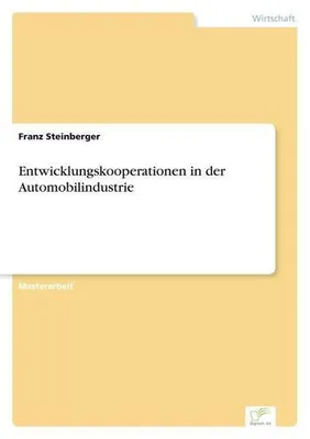 Immagine prodotto di Entwicklungskooperationen in der Automobilindustrie