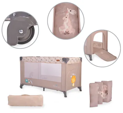 Image de Parc pour enfants Cangaroo - Africa, beige