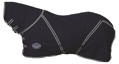Produktbild von HorseGuard Fleecedecke mit Halsteil Pferde Fleecedecke mit Halsteil Pferde Abschwitzdecke mit Halsteil in 165