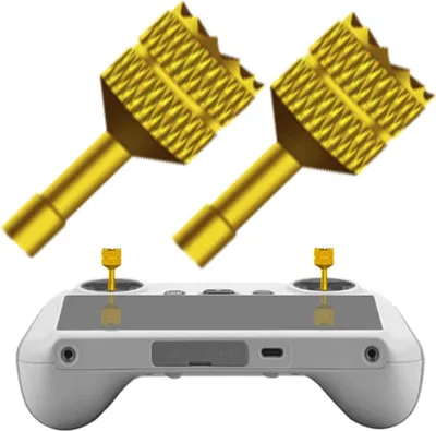 Image de Joysticks de rechange pour DJI Mini 3 Pro / DJI RC / RC 2 - Or