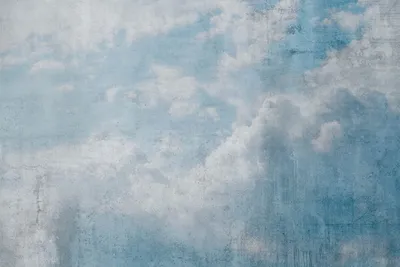 Produktbild von Fototapete - Blue Clouds Abstract 375x250cm - Vliestapete