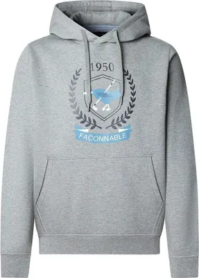 Image de Sweat à capuche FaÇonnable University Gris L Hommes Gris L