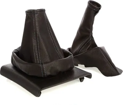 Produktbild von Schaltsack + Handbremssack passend für Opel Corsa C Bj. 2000-2006 Blaue Naht