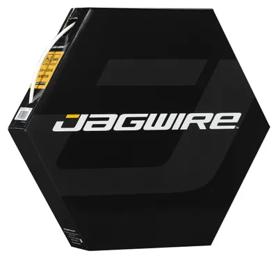 Image de Gaine De Frein Vélo Lubrifiée 5mm - Bobine 50m Blanche - Jagwire