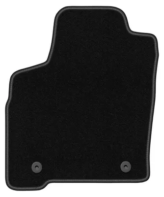 Immagine prodotto di Tappetino guidatore in moquette per Opel Meriva A 2002-2010 (monovolume) – 1 pezzo, nero, su misura – Wielganizator BASIC