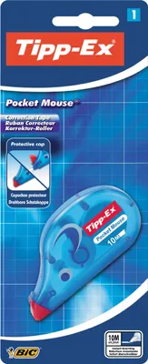 Immagine prodotto di Rullo correttore Bic Pocket Mouse 4,2mmx10m monouso in blister 1 pz