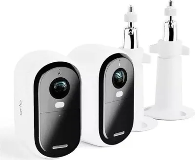 Produktbild von ARLO Essential 2 FHD 1080p Outdoor/Indoor Nachtsicht 2er Pack IP Kamera