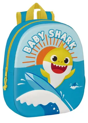 Obrázek produktu pro Safta Baby Shark 3d batoh Blue Blue Jedna velikost