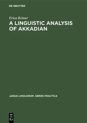 Produktbild von A Linguistic Analysis of Akkadian