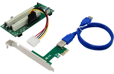 Obrázek produktu pro InLine 76619K, PCIe, PCI, Muži, PCIe 1.1, SATA 15-pin, ASMedia ASM1083