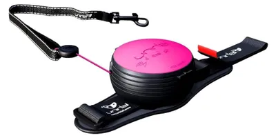 Produktbild von Lishinu3 Hundeleine mit Full-Stop S (5-7kg) neon pink
