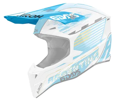 Zdjęcie produktu dla Kask Frontino Airoh WRAAAP Six Days Argentina