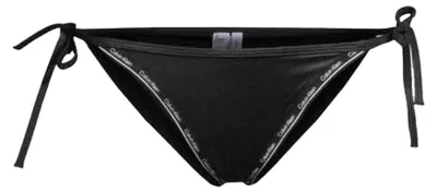 Produktbild von Calvin Klein - Bikinihöschen für Damen, Seitlich gebunden NA487 (L) (Schwarz)