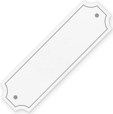 Produktbild von itenga Aufkleber Form "Banner 3" (Motiv 198) Namensschild für Schultüte 20 x 6cm