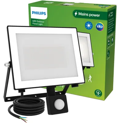 Zdjęcie produktu dla Philips Kinkiety Lois 50 W, Oświetlenie zewnętrzne ścienne, Czarny, Metal, IP65, Ogród, Patio, I
