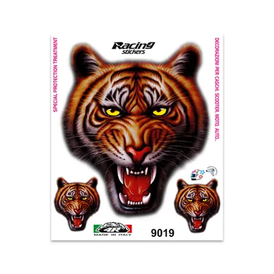 Zdjęcie produktu dla Naklejka Pysk Tygrysa 20 x 24 cm