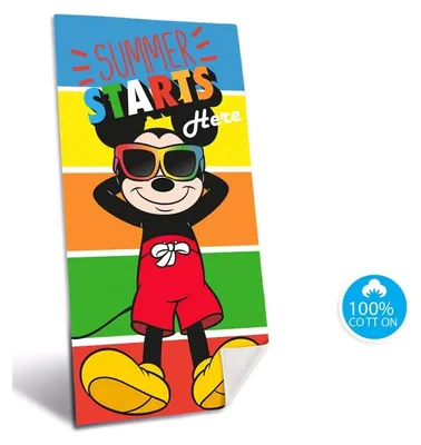 Produktbild von Osuška Mickey Mouse / ručník Mickey Mouse Summer 70x140 bavlna