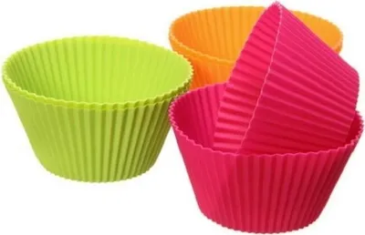 Zdjęcie produktu dla LEKUE Silikonowe kubki do pieczenia muffinów 12 szt
