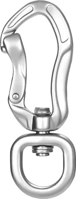 Produktbild von Hängeschnalle, 360-Grad-Drehgelenk, selbstverriegelnder Karabiner, starke Tragfähigkeit, vielseitiger Karabinerclip aus Aluminiumlegierung