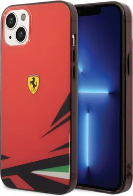 Obrázok produktu pre Puzdro na zadnú stranu pre iPhone 14 Plus od Ferrari – červené