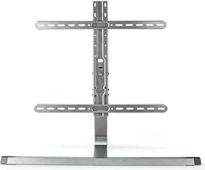 Produktbild von Nedis Vollbeweglicher TV-Ständer - 37 - 75 " - maximal unterstützes Bildschirmgewicht: 40 kg - kippbar - drehbar - Einstellbare voreingestellte Höhen - Aluminium / Stahl - Grau