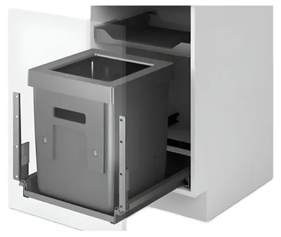 Produktbild von Peka Oeko Complet 40 Liter 200.1661.43 Einbau Abfallsammler Anthrazit
